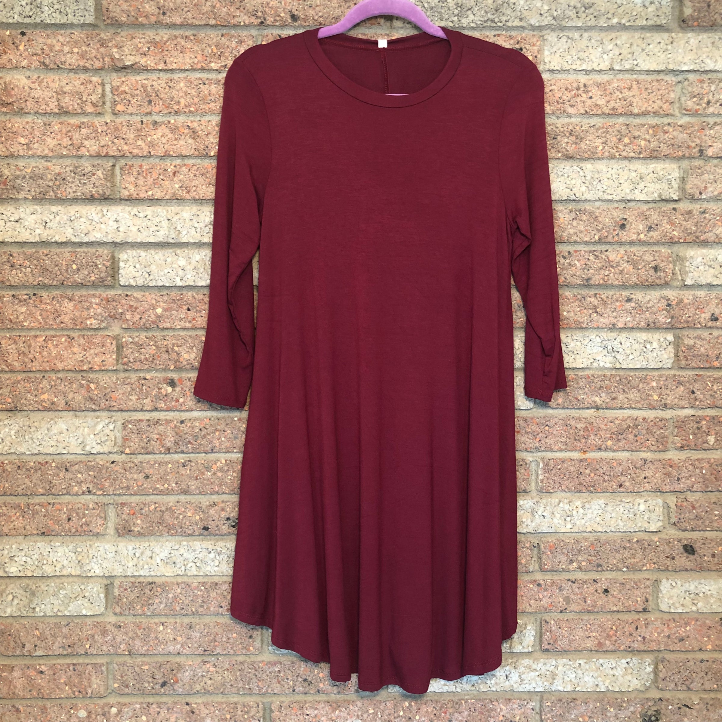 Burgandy Dress